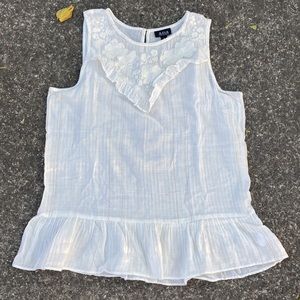 Sheer cream top by a.n.a, (7)